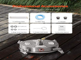 14" Pressure Washer Surface Cleaner, Stainless Steel Pressure Washer Attachments with 4 Wheels, 4000 V952-GYQXJBMQJQYPLEQRIV0