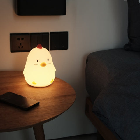 Muid Wake Up Chicken Night Lamp Alarm Clock White HM--104-MUID V227-6259101002000