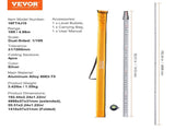 Measuring Rod 16-Feet/10ths 4 Sections Telescopic Grade Rod 1/10ft w/ Bag V952-YZCLG16YCFEE7GXUHV0