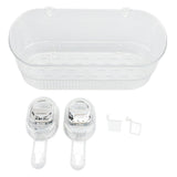Bathroom Cup Storage Holder Multifunctional Water Resistant Plastic Efficient Drainage V1294-YM0901-3112240066811