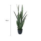 Artificial Snake Plant Sansevieria UV Resistant 90cm V637-DP75271