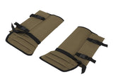 1 Pair Snake Gaiters Polyester Fiber Breathable Lightweight Snake Proof Leg Cover for Hiking Camping V1294-YM0710-3111230300212