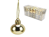100pcs Christmas Ball Ornaments Shatterproof Hanging Balls for Christmas Tree Party DecorationGold V1294-YM0715-3115210248114