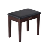 Alpha Piano Bench Stool with Storage Wooden PU Leather PSTOL-STR-55-BR