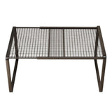 Expandable Cabinet Storage Shelf Stackable Organizer Rack for Kitchen Pantry Counter - Adjustable V1370-AZ4-11184