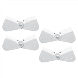 8 Pack Gutter Extensions Gutter Hinges Extension for Rectangle or Square V1370-AZ4-10135
