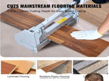 Floor Cutter 330mm, Cuts Vinyl Plank, Laminate, Engineered Hardwood, Siding, 12mm Cutting Depth V952-XQL13INCH12MM6M18V0