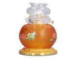 Buddhist Temple Flower Light Glazed Buddha Oil Lamp for Churches Temple Shops Sacrifices V1294-YM0715-3115210269211