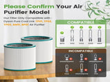 Replacement Air Puriier ilter or Dyson Tower Puriier Pure Cool Link TP01, TP02, TP03, BP01, Compare V1259-DP01-F-267