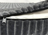 Pawz XL Size Orthopedic Dog Bed with Corduroy Removable Cover Waterproof Washable Grey PT1276-XL-GY