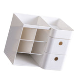 Desk Organizer Multipurpose Stylish Simple Style Drawer Design Desktop Storage Box with Slant Insert V1294-YM0901-3117240184411