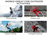 10M Safety Rope Nylon Braided Safety Rope Anti-tear Climbing Rescue Rope, 10mm Diameter Rope for V1237-ZY-203-2819