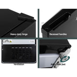 Glacio 90L Portable Fridge Freezer Bar Upright 12V/24V/240V Camping Caravan PFN-F-90-D-BK