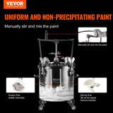 Spray Paint Pressure Pot Tank 20L/5gal with Casters Leak Repair Sealant V952-PQYLGSDXAX20AT509V0