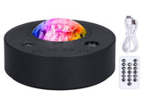 Star Projector Light USB Colorful LED Projection Lamp with Music and Remote Control for Home Party V1294-YM0715-3119210298511