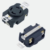 Nema L14 30P L14 30R 30A 125/250V Male Plug & Female Receptacle Kit Locking Design Industrial Grade V1189-LWWAL-20260327-04196