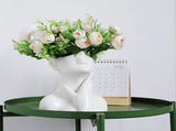 Simple Ceramic Vase Flower Arrangement Decorative Vase Living Room Ornament V1294-YM0714-211230TW01-2