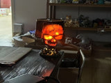 Lava Skull Lamp USB Halloween Night Light V1142-LP601101980441191