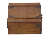 Wooden Box Antique Jewelry Storage Box Case Scene Props Dressing Table Home Decoration V1294-YM0901-3115210097411