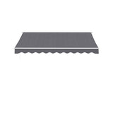 Instahut Retractable Folding Arm Awning Motorised Sunshade 3.5M X 3M Grey AWN-B-ARM-REMOTE-35X30-GREY