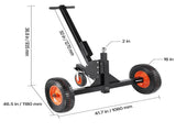Trailer Dolly, 1500lbs Tongue Weight Capacity, 2 in 1 Trailer Mover with 2 in Ball, 16 in Pneumatic V952-LYSDQYC1500LJYV2YV0