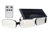 Solar Wall Light Solar Fourhead 200LEDs Wall Lamp for Garden Pathway Courtyard Street V1294-YM0901-3119210089211