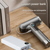 Cordless Rechargeable Hair Dryer - 120,000 RPM High-Speed Motor, 15600mAh Battery, Hot & Cold V888-ELOSUNG29341
