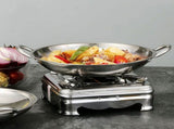 Stainless Steel Wok for Kitchen Practical Design Easy to Operate V1370-AZ4-20574