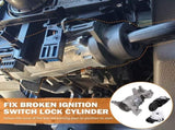 Ignition Switch Lock Cylinder 1K0905851B for Volkswagen VW Jetta 2.5 GTI MK5 Rabbit Golf EOS Tiguan V1258-DP02-C-845
