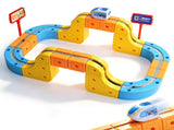 Magnetic Electric Train Set for Kids Ages 3-8, 78PCS Flexible Track Building Toy with Motorized V1107-819-78373-MLT1