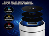 Clearance Back to School Supplies! JWDX Led Smart Touch Screen Temperature Measurement Thermos Cup V1189-LWWAL-20260325-03153