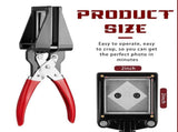 2x2 Inch Handheld Passport Photo Cutter Photo ID Die Cutter Punch Picture Cutter Paper for Office V1370-AZ4-08034