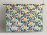 Accessorize Betty Carmila Printed Linen Cotton Quilt Cover Set Queen V442-HIN-QUILTCS-CARMILA-MULTI-QS