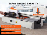 Thermal Machine, 400 Sheets Capacity Hot Glue Machine, Thermal Book Binder 40mm V952-JZJ20400Z12649PLHV3