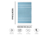 3 Pack Turkish Style Beach Towel Set 90x180cm - Quick Dry Lightweight Large Peshtemal Bath Sheet V888-ELOSUNG41342
