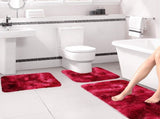5Pc Bath Mats for Bathroom, Quick-Dry Bathroom Rugs Sets Washable Non-Slip Bath Mat Ultra Soft V1189-LWWAL-20260325-01093