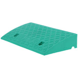 9cm Thickness Portable Curb Ramp Plastic Threshold Ramp for Driveway Car Supplies Green V1294-YM0901-3111210196111
