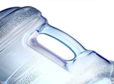 Mineral Water Bottle Plastic Jug Blue Reusable Portable Water Storage Tub for Camping V1366-AZ2-W-17176