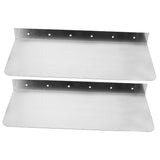 2-Pack Stainless Steel Kitchen Sink Splash Guard Protector, Water Splashback Shield for Home and V1370-AZ4-14075