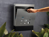 Sandleford Letter Box Caddy Stainless Steel Lockable Mailbox - Wall Mounted V563-CAD01