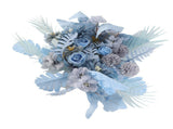 Artificial Wedding Floral Swag Simulation Decorative Wedding Background Hanging Flower Blue V1294-YM0901-241010HL02-4