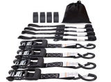 4 Pack Ratchet Tie Down Straps 5208 lbs 1.6 V952-XGJLDXGS16X84KEGNV0