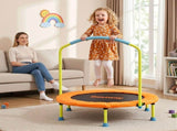 Bestway 36inch Kids Trampoline Foldable Rebounder Fitness for Ages 3 Orange BW-TRAMPO-59100