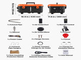 Diesel Heater, 8KW, DC 12V/24V, All in One Portable Diesel Air Heater with Remote Control and LCD V952-HWKCYJRQ25N19PQL1001V3