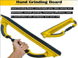 Adjustable Radius Flex Longboard Hand Sanding File Block with Hook & Loop Backing - Use Continuous V1366-AZ2-W-03656