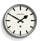 Newgate Railway Clock Grey V398-NGNUMTHR390PGY