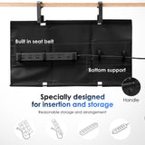 27.56" Cable Management Tray Stable Protective Pads, Drill-Free Installation, Ideal Cord Hider for V1369-AZ3-W-12045