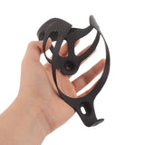 Carbon Fiber Bike Water Bottle Holder - Durable, Noise-Reducing, Black V1366-AZ2-W-21604