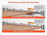 330mm Vinyl Floor Cutter, 12mm Thick Laminate Flooring Cutter with 15&deg/30&deg/45&deg Adjustable Angle V952-FLXQGDBQGJ13YQW5R001V0