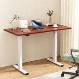 Artiss Standing Desk Motorised Dual Motor 120CM Walnut HASD-268-WHDF-WADB-120